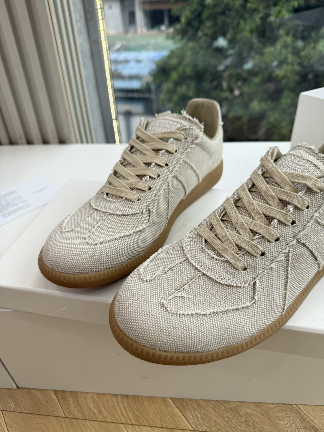出货快G035所见即所得顶级版本 代购级别 MaisonMargiela MM6德训休闲鞋💥鬼才设计师品牌，一个轻奢品牌