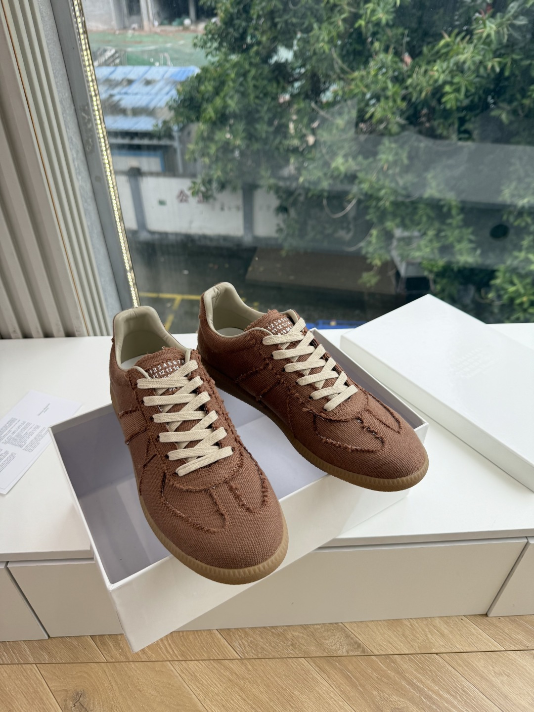 出货快G035所见即所得顶级版本 代购级别 MaisonMargiela MM6德训休闲鞋💥鬼才设计师品牌，一个轻奢品牌