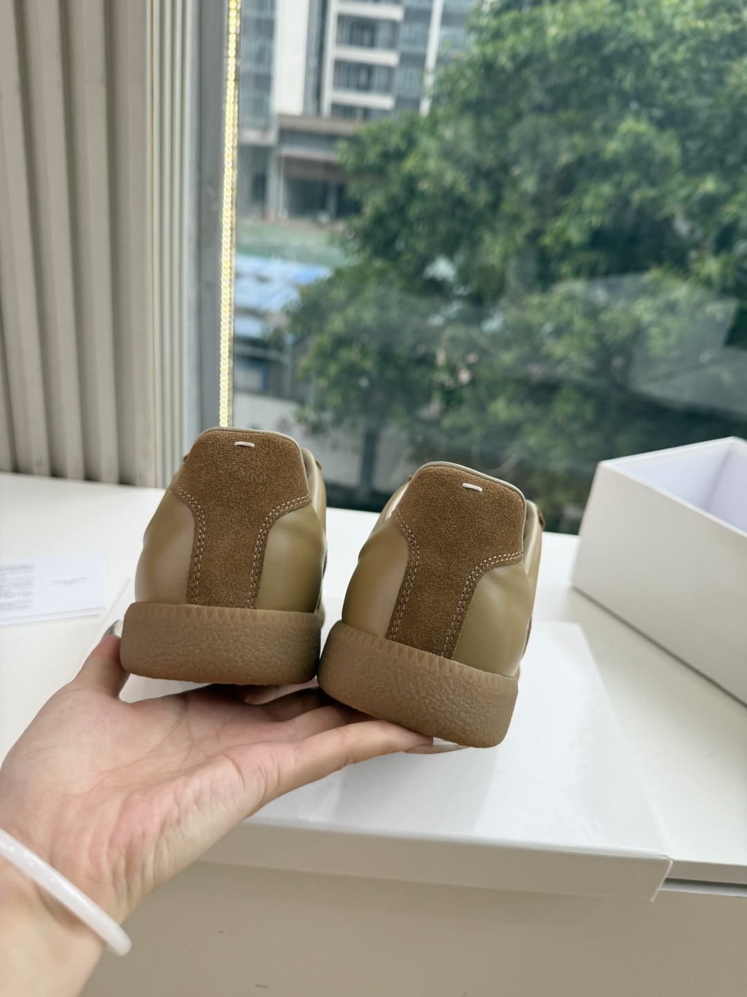 出货快G035所见即所得顶级版本 代购级别 MaisonMargiela MM6德训休闲鞋💥鬼才设计师品牌，一个轻奢品牌