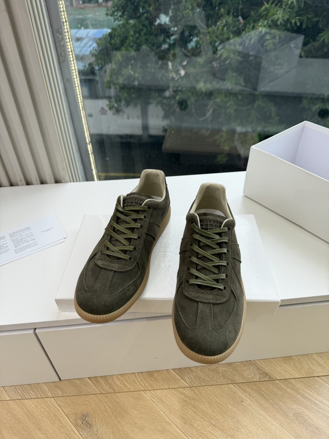 出货快G035所见即所得顶级版本 代购级别 MaisonMargiela MM6德训休闲鞋💥鬼才设计师品牌，一个轻奢品牌