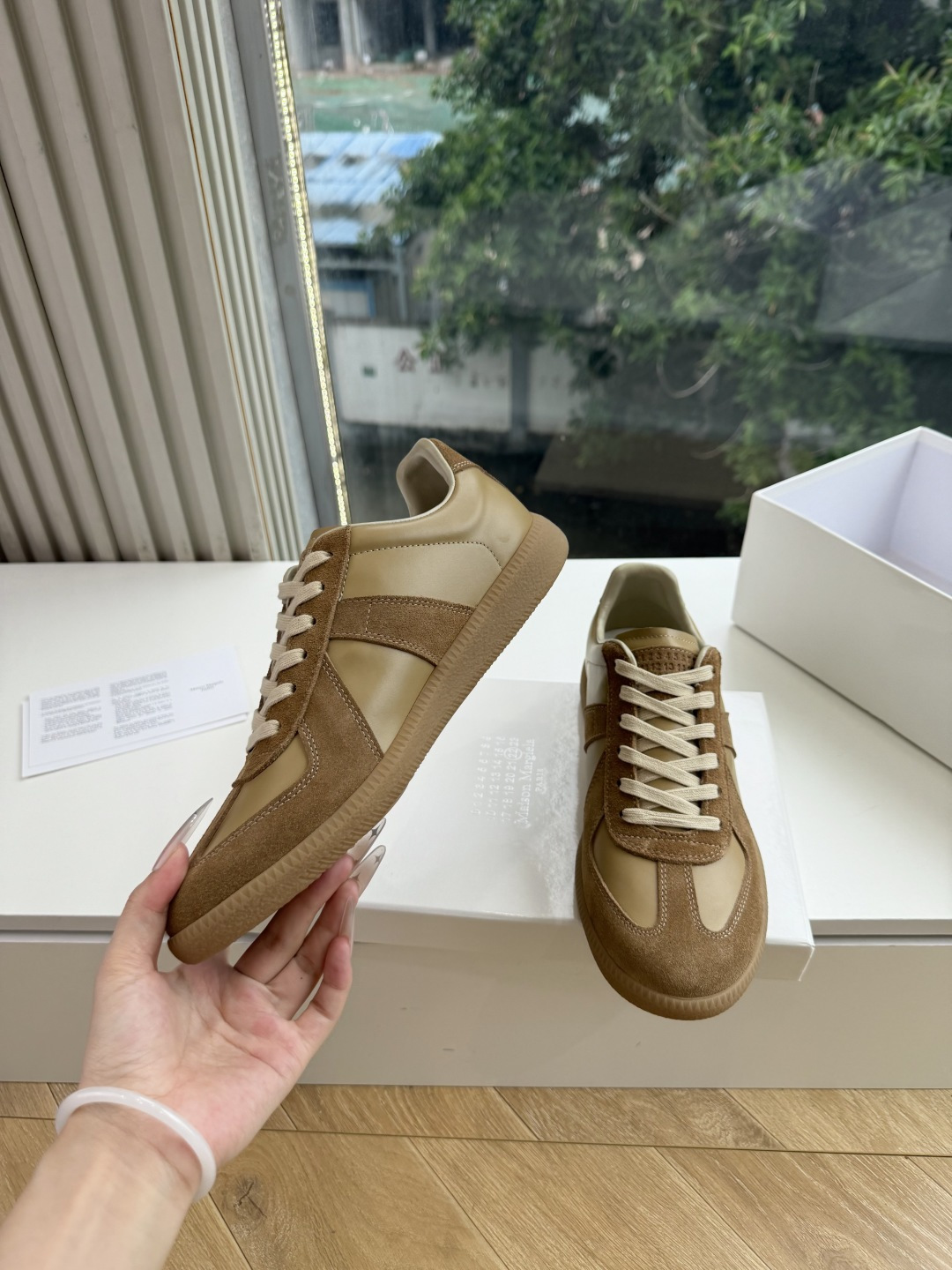 出货快G035所见即所得顶级版本 代购级别 MaisonMargiela MM6德训休闲鞋💥鬼才设计师品牌，一个轻奢品牌