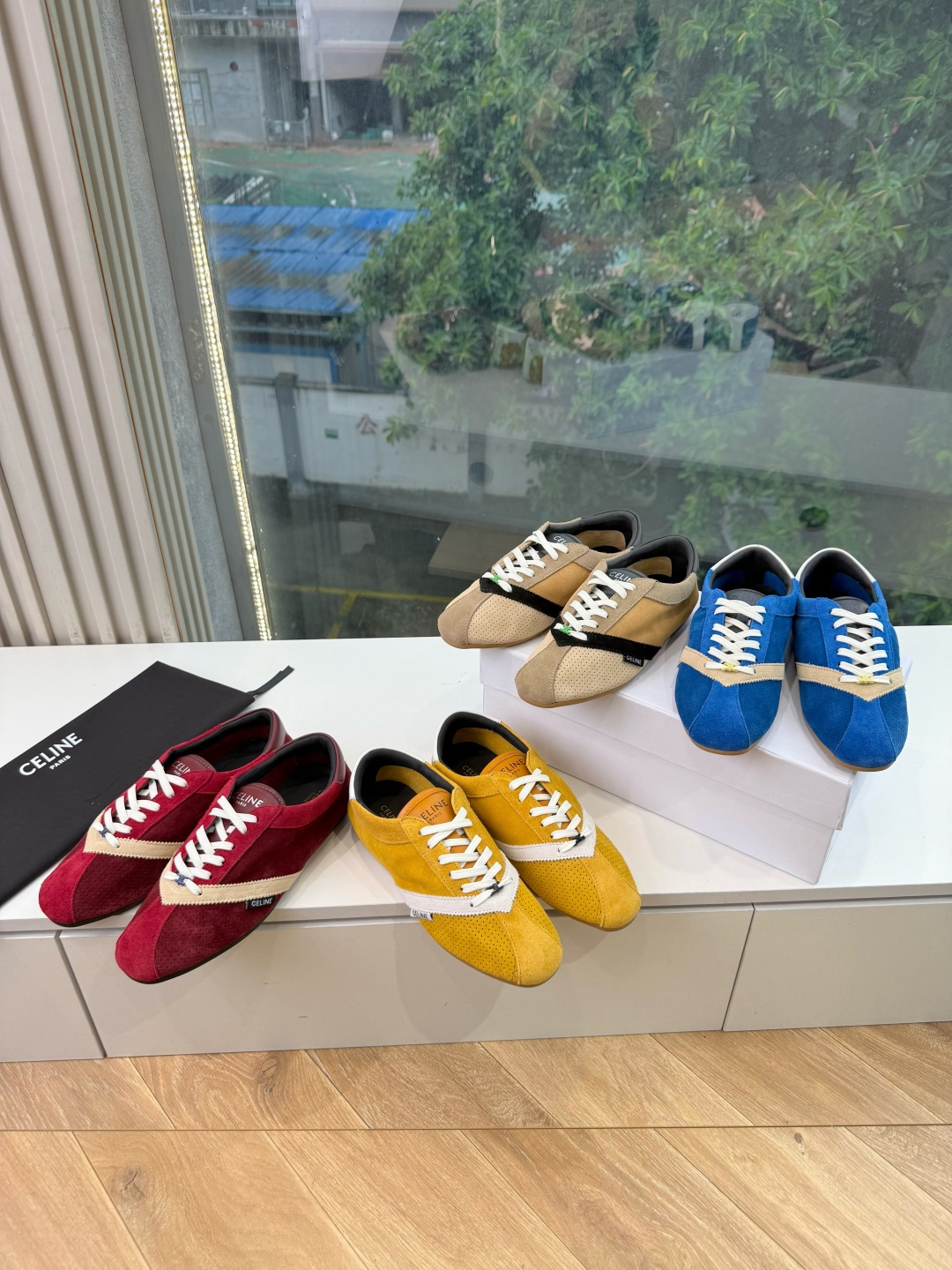 主打一个出货快品质好G08代购级别CELINE｜赛琳思琳春夏最新款Racer系列 阿甘鞋 配Celine专用品质辅料包装