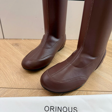 G303顶级品质 Orinou 简约风弹力长筒靴 采用高弹力面料,贴合腿部线条,能修饰腿型;鞋型偏修长,鞋头为简约的小圆 G303顶级品质 Orinou 简约风弹力长筒靴 采用高弹力面料,贴合腿部线条,能修饰腿型;鞋型偏修长,鞋头为简约的小圆