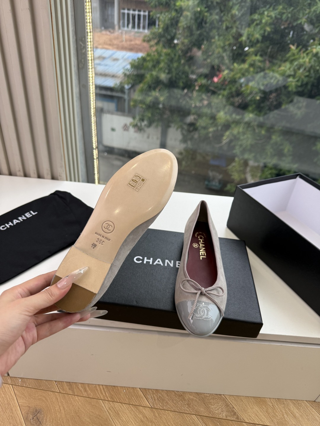 G233所见即所得代购级CHANE*2026小香奈儿爆品玛丽珍包头单鞋凉鞋 妥妥的自留款！！比经典款Slingback舒