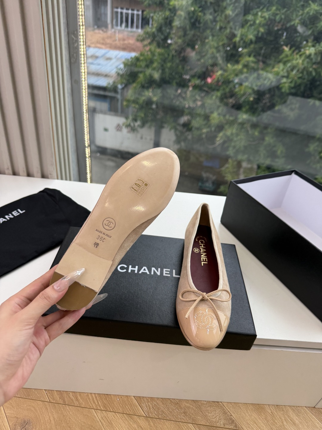 G233所见即所得代购级CHANE*2026小香奈儿爆品玛丽珍包头单鞋凉鞋 妥妥的自留款！！比经典款Slingback舒