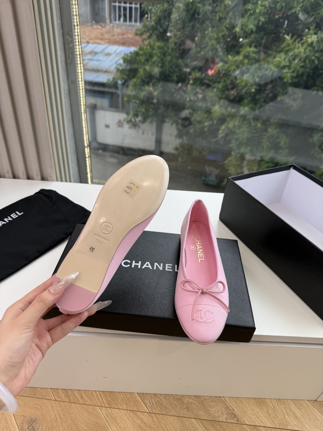 G233所见即所得代购级CHANE*2026小香奈儿爆品玛丽珍包头单鞋凉鞋 妥妥的自留款！！比经典款Slingback舒