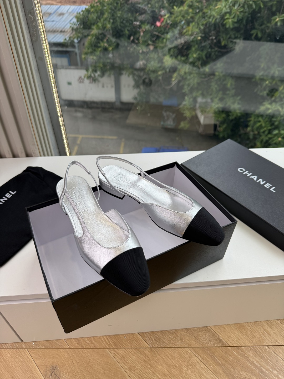 G233所见即所得代购级CHANE*2026小香奈儿爆品玛丽珍包头单鞋凉鞋 妥妥的自留款！！比经典款Slingback舒