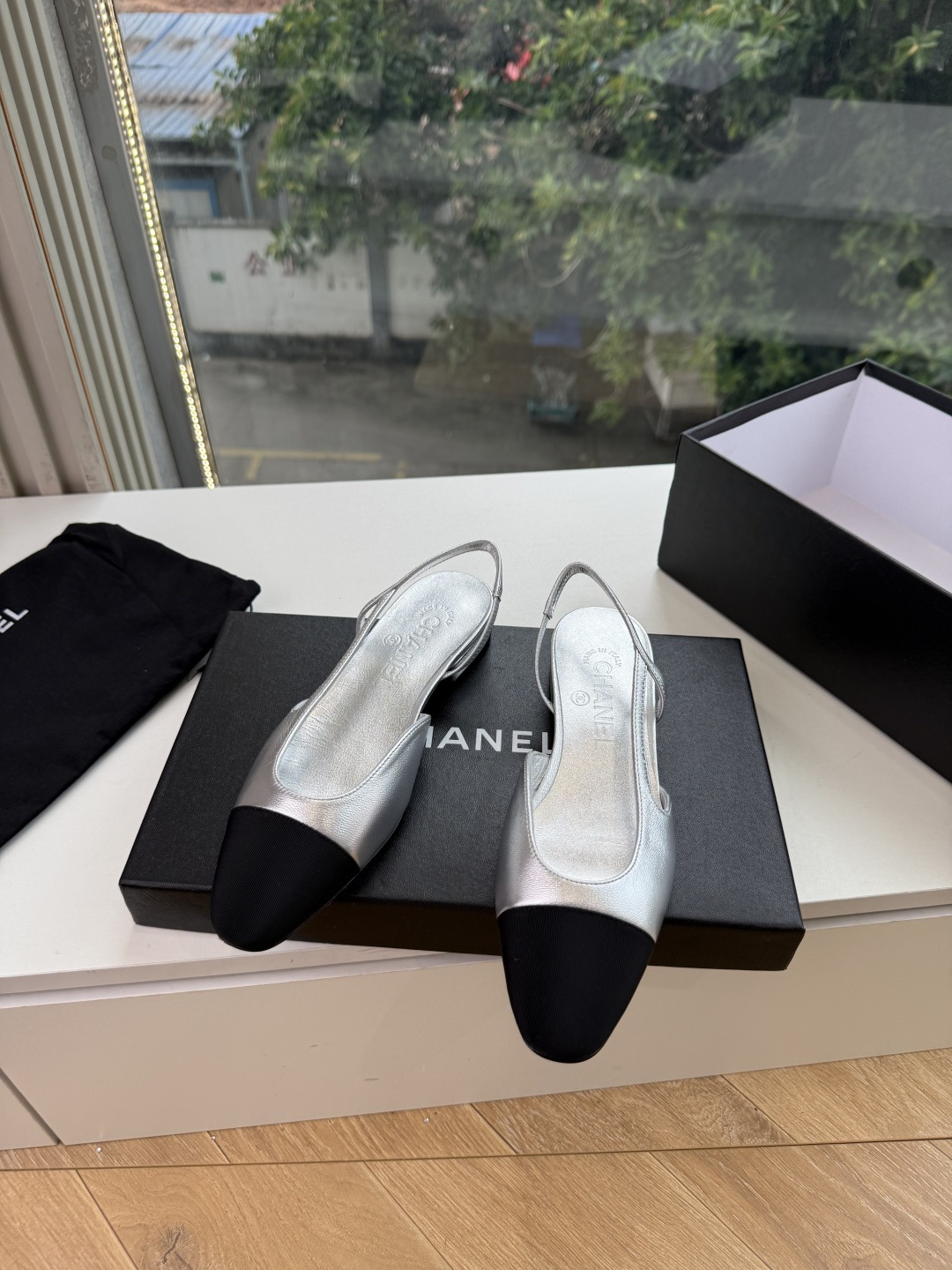G233所见即所得代购级CHANE*2026小香奈儿爆品玛丽珍包头单鞋凉鞋 妥妥的自留款！！比经典款Slingback舒