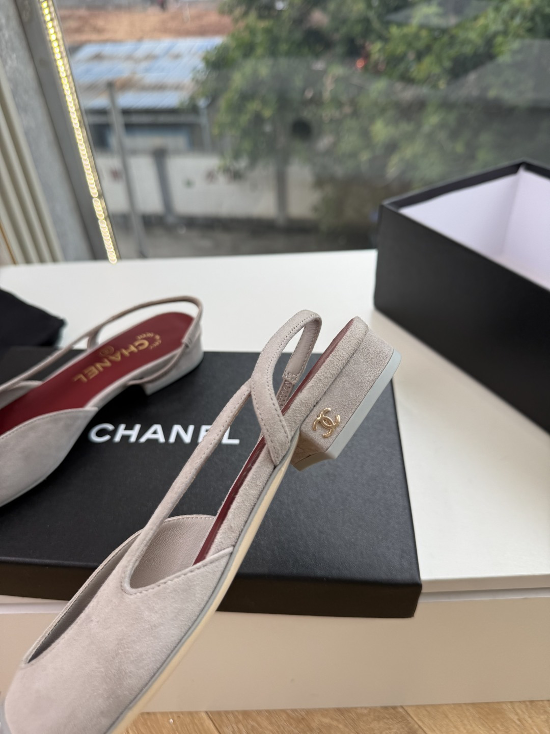G233所见即所得代购级CHANE*2026小香奈儿爆品玛丽珍包头单鞋凉鞋 妥妥的自留款！！比经典款Slingback舒