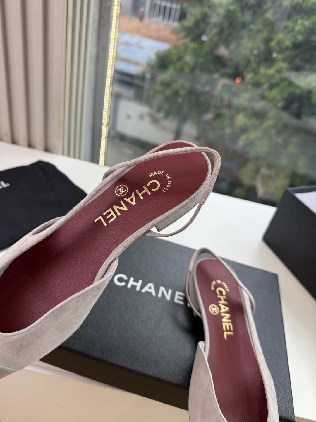 G233所见即所得代购级CHANE*2026小香奈儿爆品玛丽珍包头单鞋凉鞋 妥妥的自留款！！比经典款Slingback舒