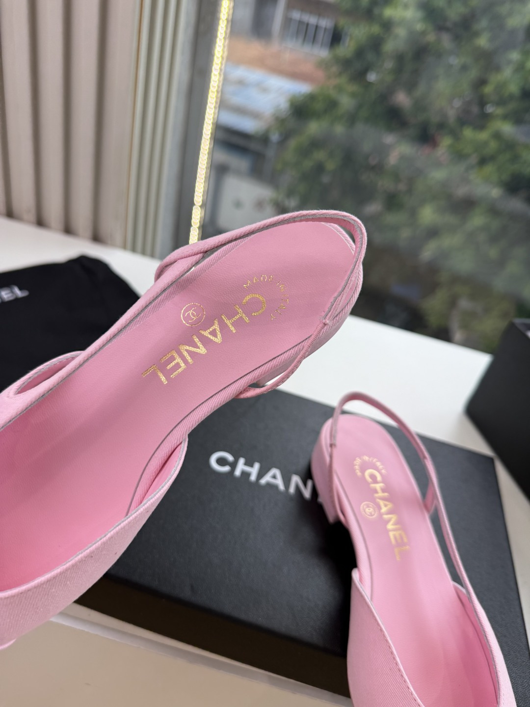 G233所见即所得代购级CHANE*2026小香奈儿爆品玛丽珍包头单鞋凉鞋 妥妥的自留款！！比经典款Slingback舒