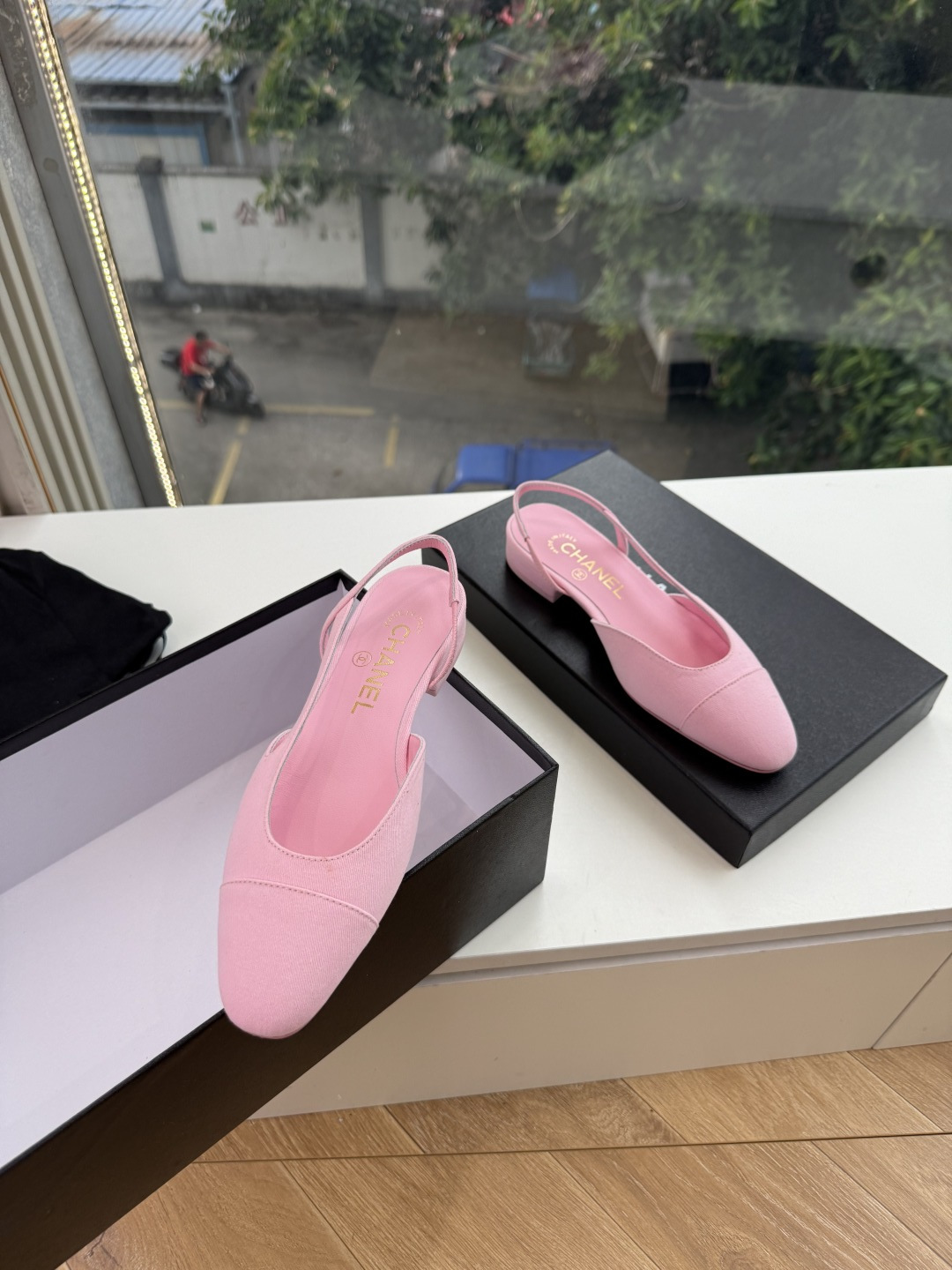 G233所见即所得代购级CHANE*2026小香奈儿爆品玛丽珍包头单鞋凉鞋 妥妥的自留款！！比经典款Slingback舒