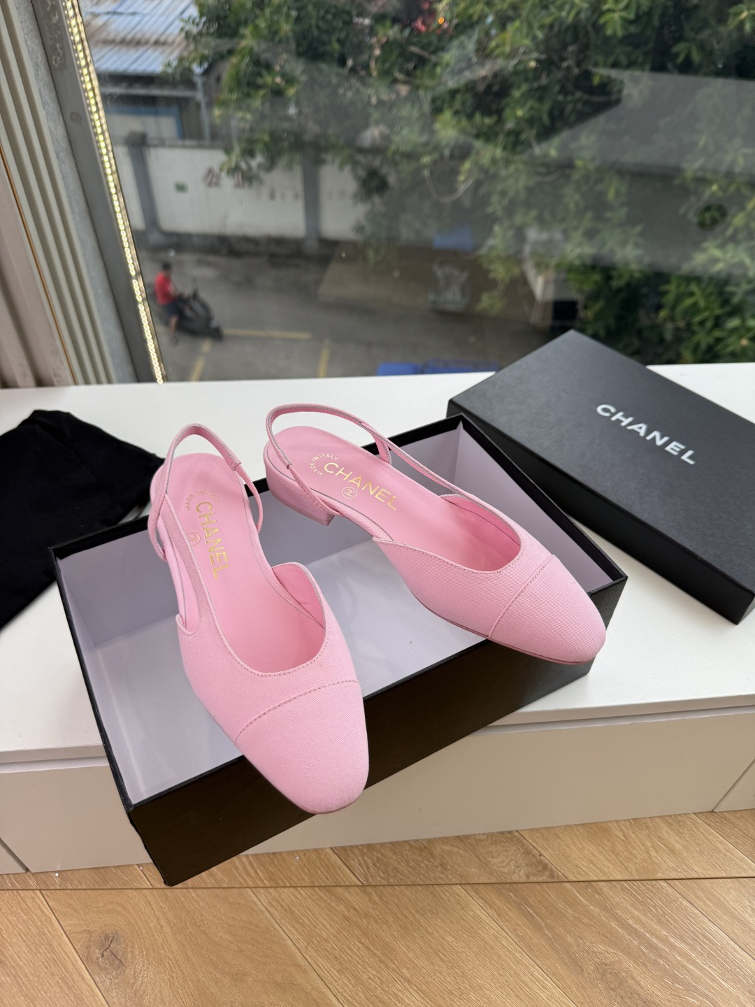 G233所见即所得代购级CHANE*2026小香奈儿爆品玛丽珍包头单鞋凉鞋 妥妥的自留款！！比经典款Slingback舒