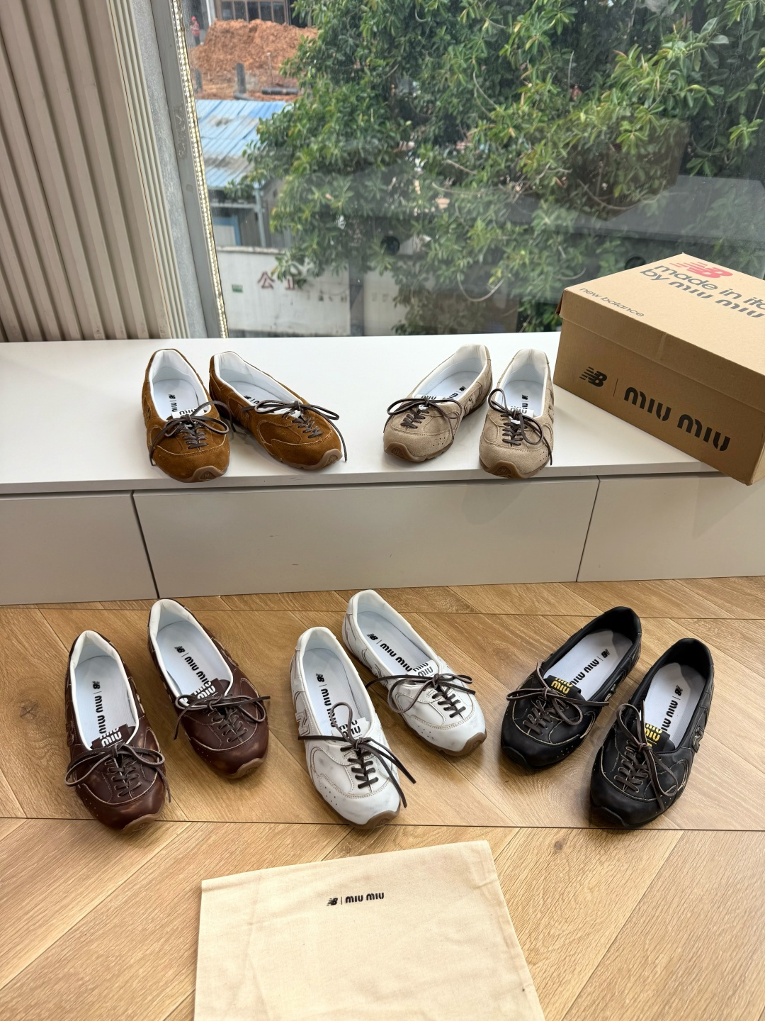G879代购级别MiuMi*&N*•联名款新色上新 美拉德配色德训鞋运动鞋miumiu&nb530最新款新色上新！特别p