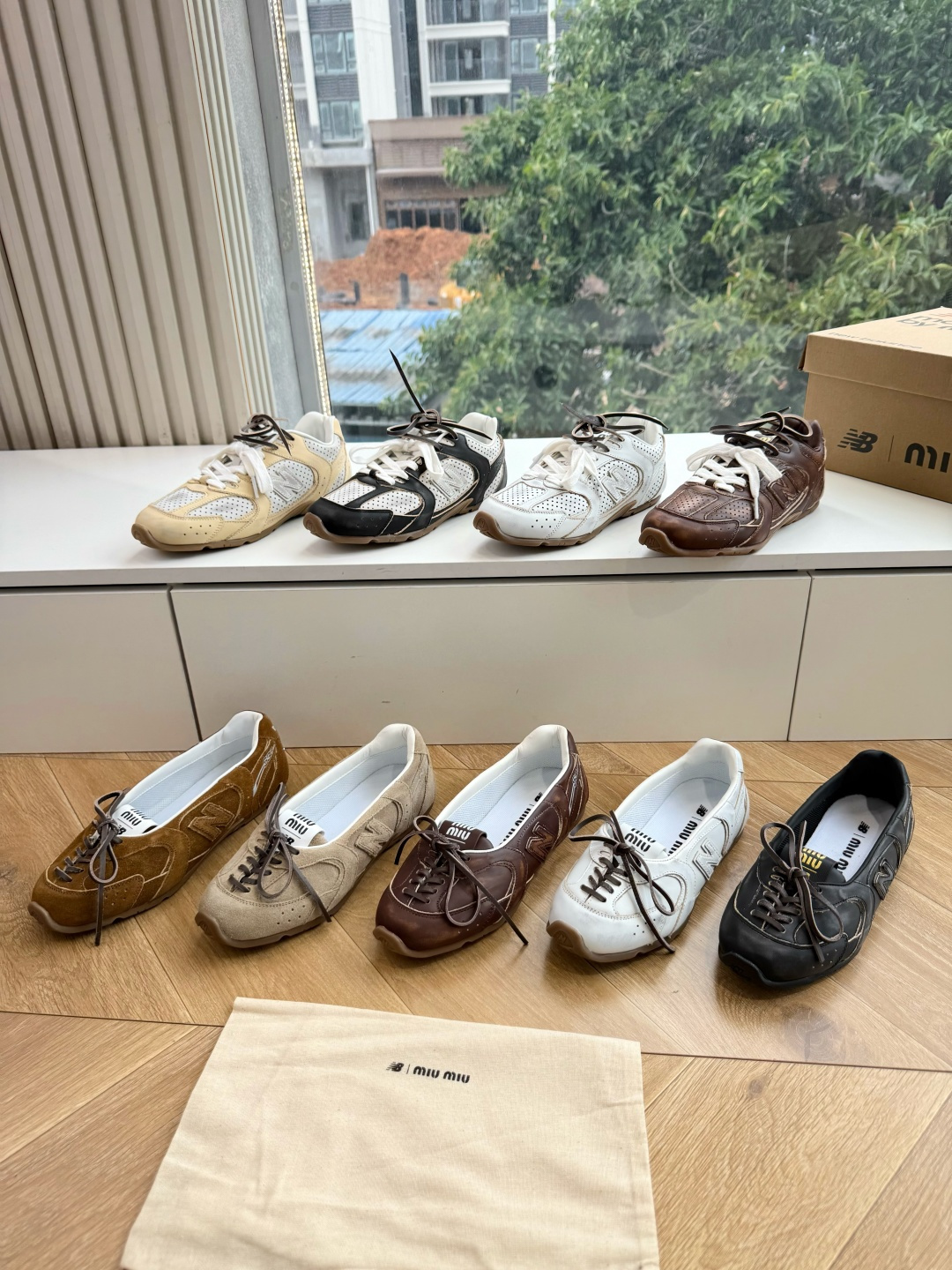 G879代购级别MiuMi*&N*•联名款新色上新 美拉德配色德训鞋运动鞋miumiu&nb530最新款新色上新！特别p