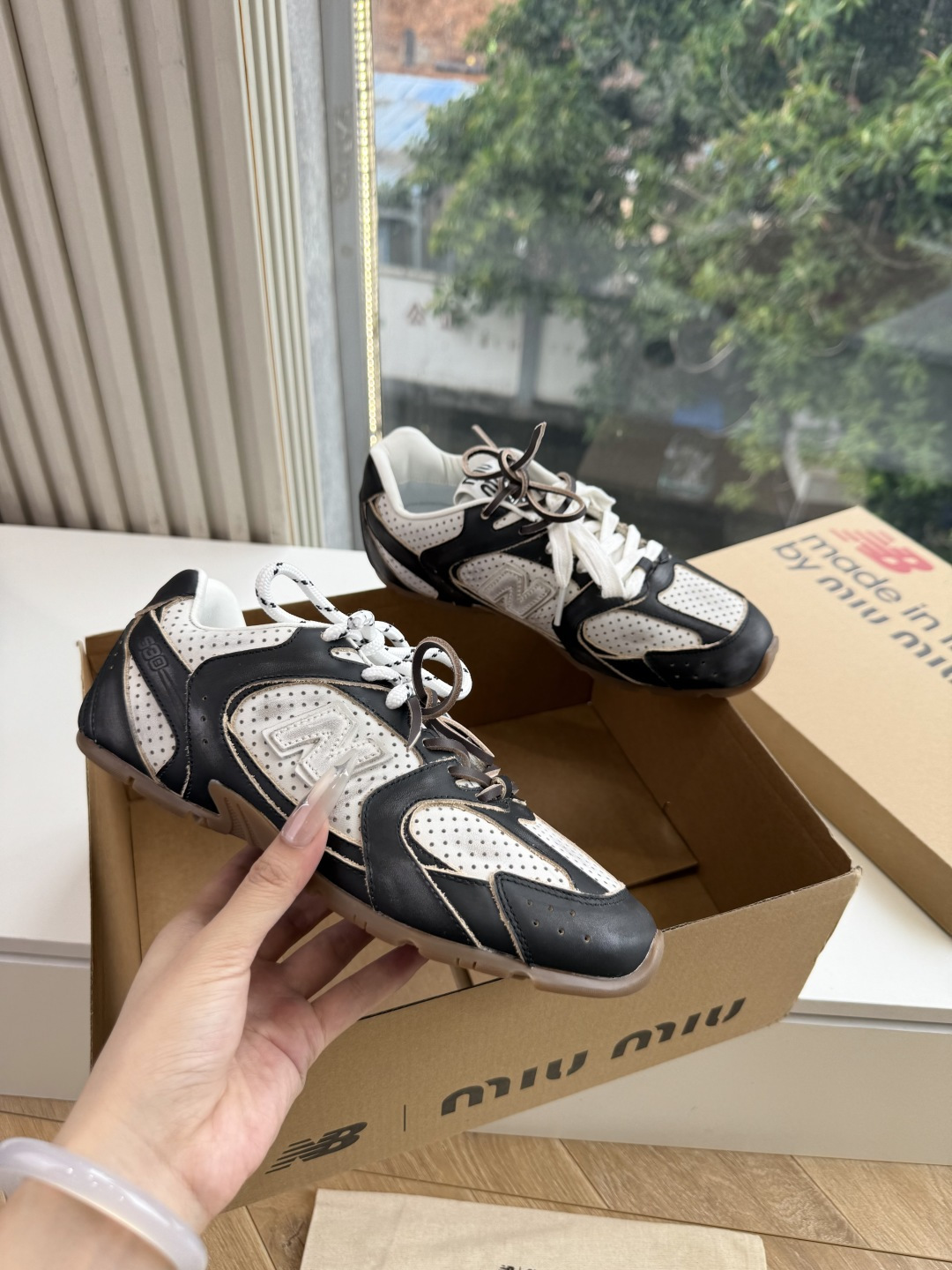 G879代购级别MiuMi*&N*•联名款新色上新 美拉德配色德训鞋运动鞋miumiu&nb530最新款新色上新!特别p G879代购级别MiuMi*&N*•联名款新色上新 美拉德配色德训鞋运动鞋miumiu&nb530最新款新色上新!特别p