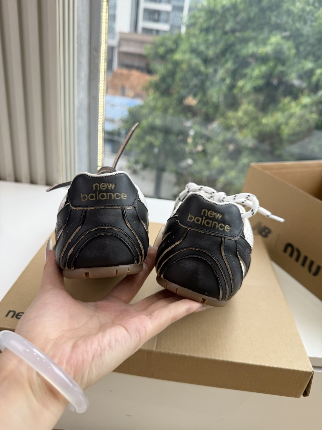 G879代购级别MiuMi*&N*•联名款新色上新 美拉德配色德训鞋运动鞋miumiu&nb530最新款新色上新!特别p G879代购级别MiuMi*&N*•联名款新色上新 美拉德配色德训鞋运动鞋miumiu&nb530最新款新色上新!特别p
