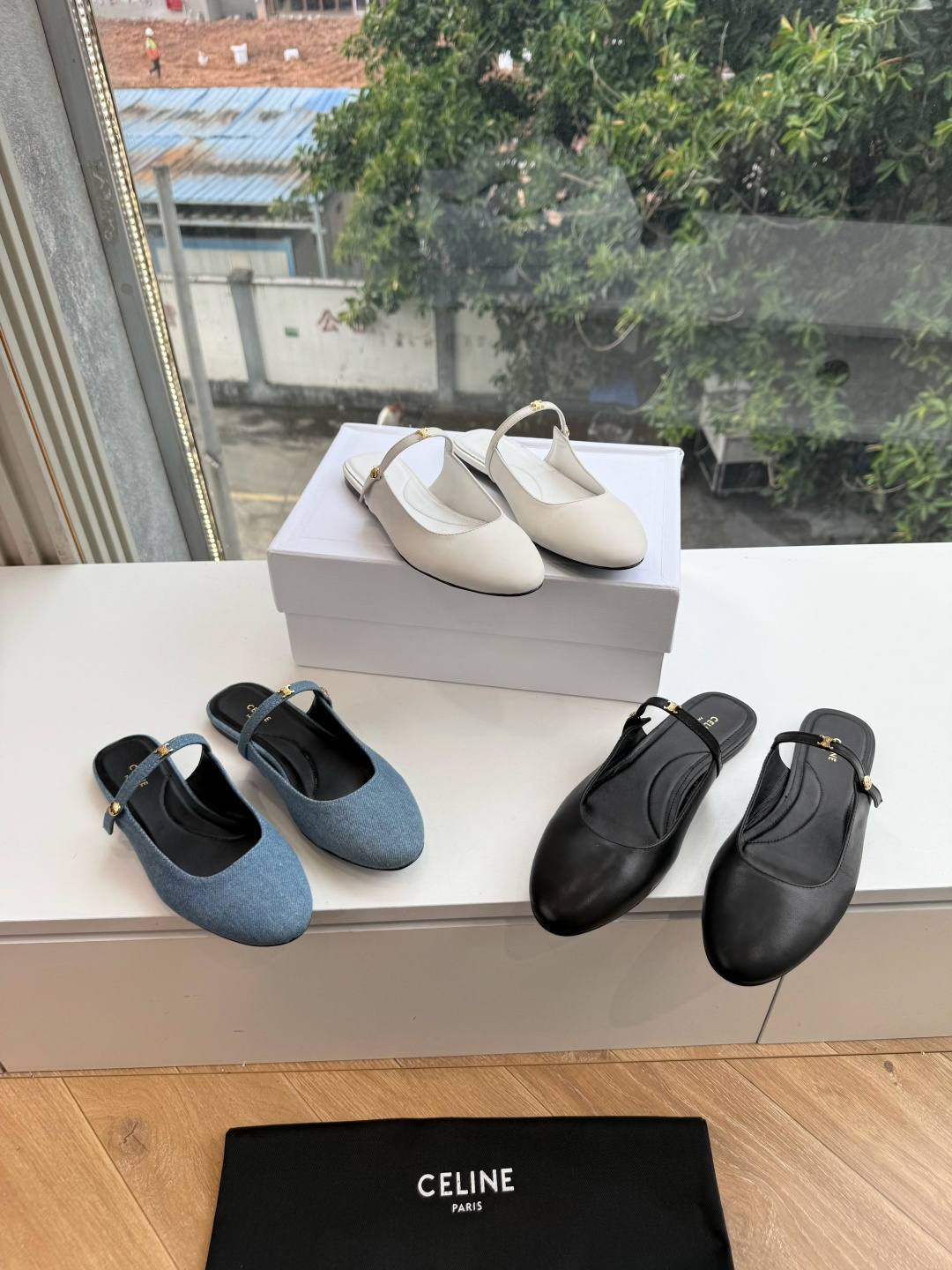 G339顶级品质 2026春夏新款玛丽半拖 Celine新款包头穆勒单鞋优雅又低调迷人  上脚真的超级显瘦超级美 C家特