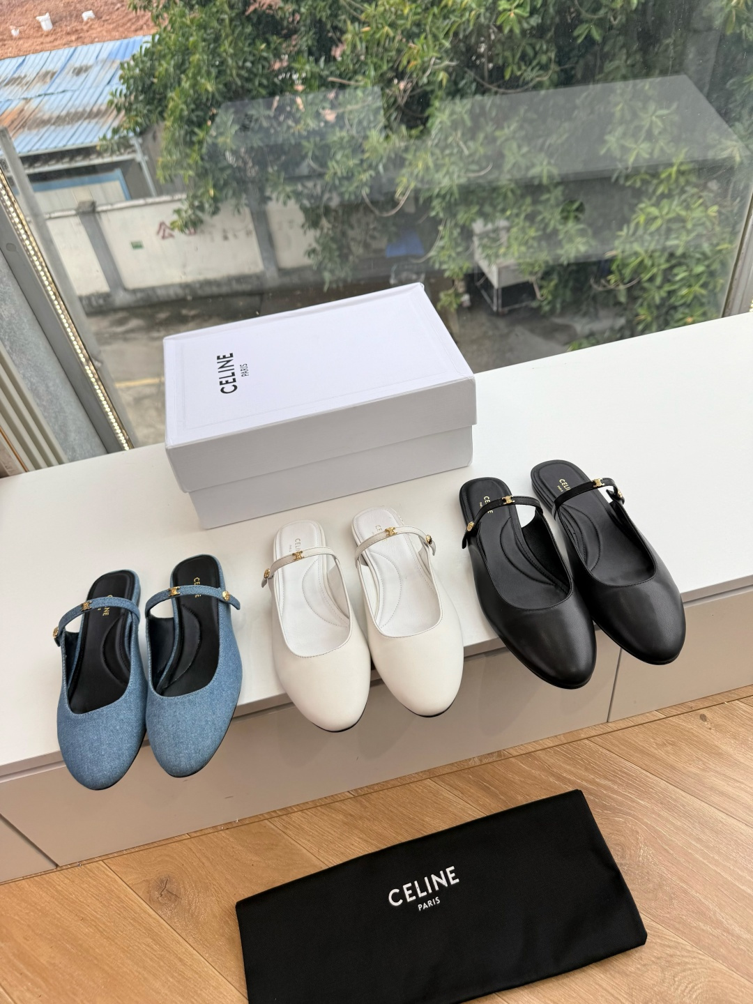 G339顶级品质 2026春夏新款玛丽半拖 Celine新款包头穆勒单鞋优雅又低调迷人  上脚真的超级显瘦超级美 C家特