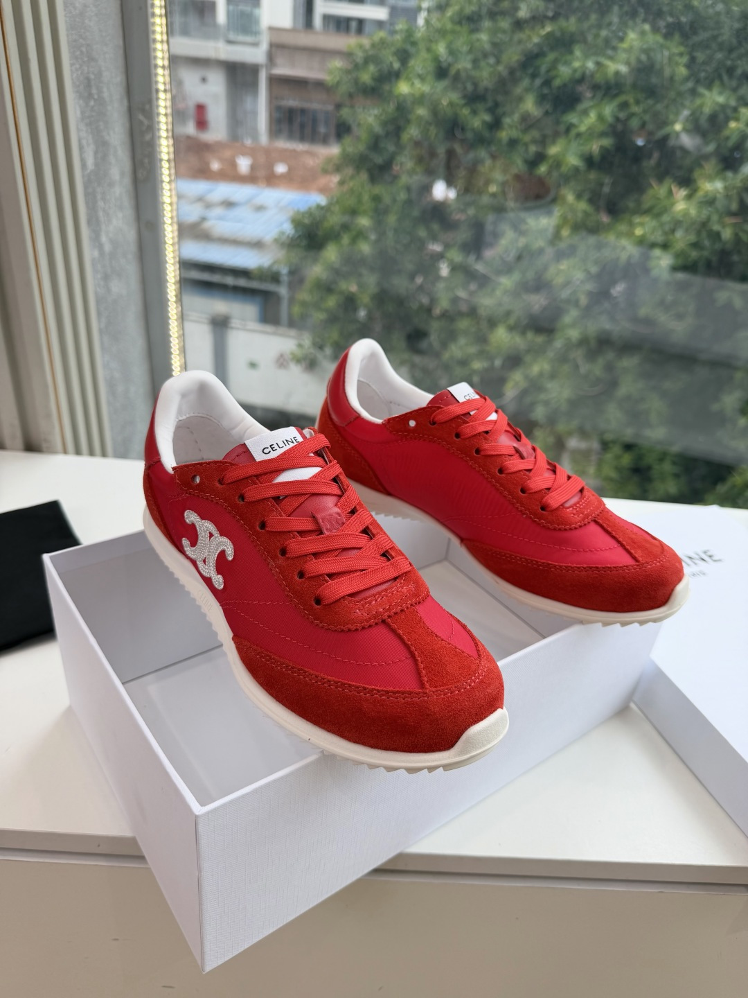 主打一个出货快品质好G039所见即所得代购级别CELINE|赛琳思琳春夏最新款Racer系列 阿甘鞋 配Celine专用 主打一个出货快品质好G039所见即所得代购级别CELINE|赛琳思琳春夏最新款Racer系列 阿甘鞋 配Celine专用