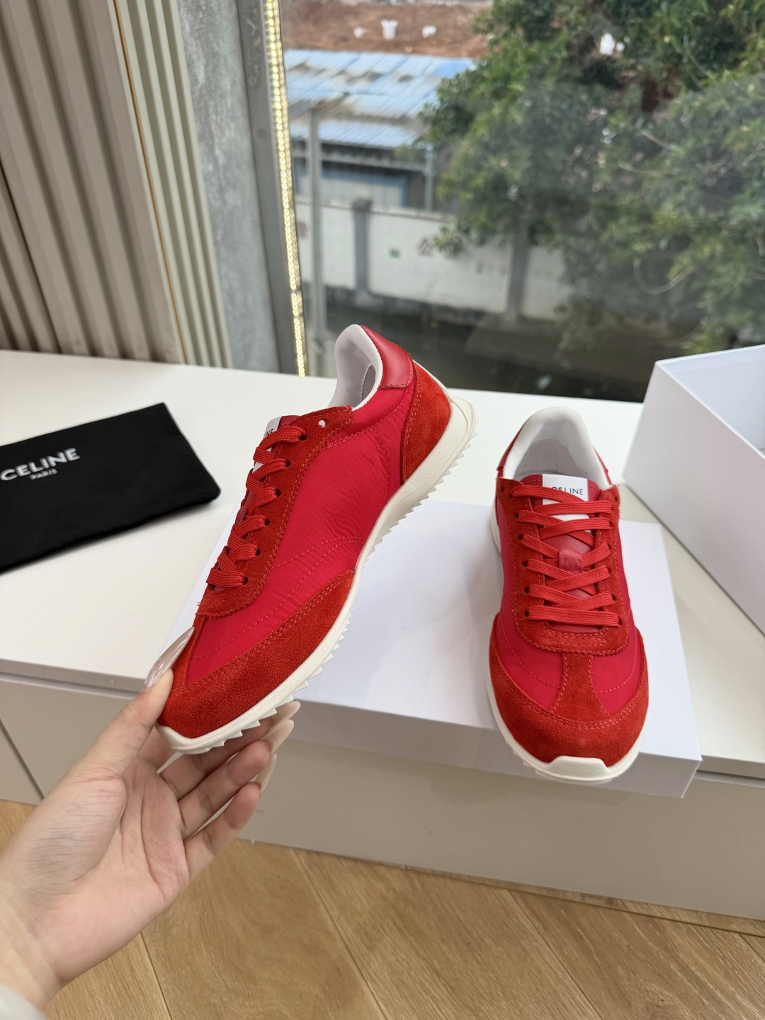 主打一个出货快品质好G039所见即所得代购级别CELINE|赛琳思琳春夏最新款Racer系列 阿甘鞋 配Celine专用 主打一个出货快品质好G039所见即所得代购级别CELINE|赛琳思琳春夏最新款Racer系列 阿甘鞋 配Celine专用