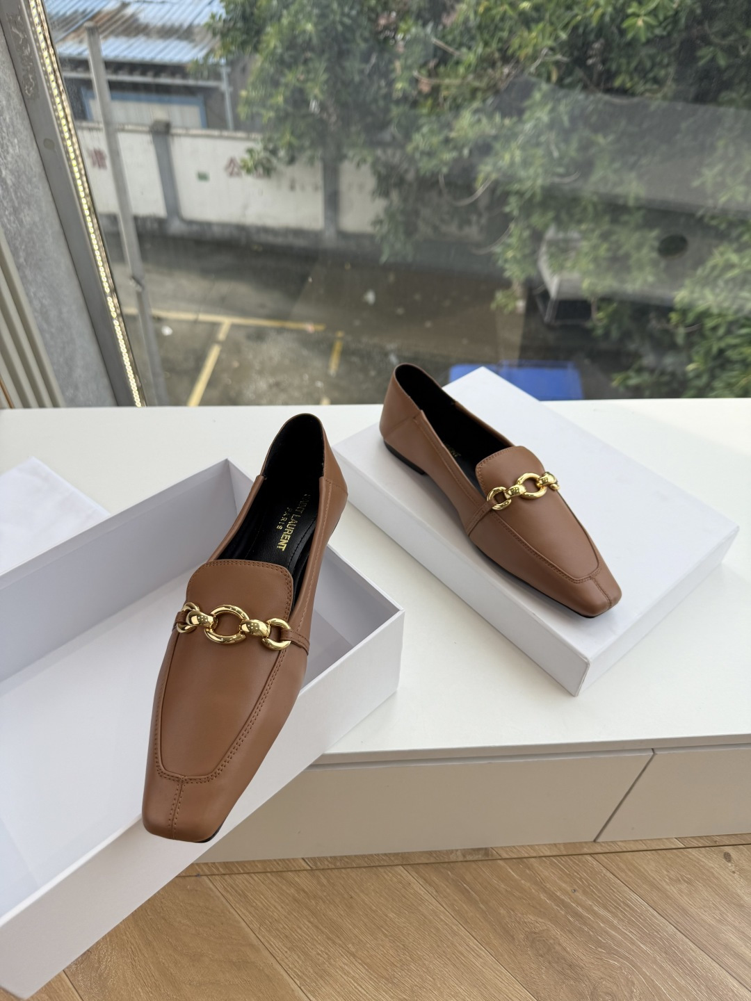 G178-1顶级品质Saint Laurent / 圣罗兰玛丽珍乐福鞋Lee金属高跟鞋YSL姐姐的美丽尤物高跟鞋 又是人