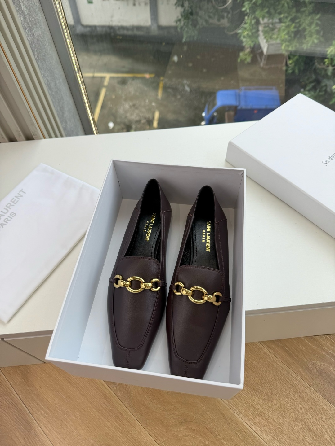 G178-1顶级品质Saint Laurent / 圣罗兰玛丽珍乐福鞋Lee金属高跟鞋YSL姐姐的美丽尤物高跟鞋 又是人