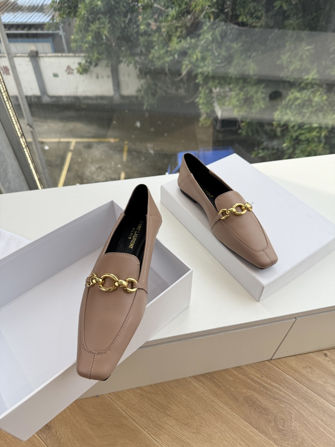 G178-1顶级品质Saint Laurent / 圣罗兰玛丽珍乐福鞋Lee金属高跟鞋YSL姐姐的美丽尤物高跟鞋 又是人