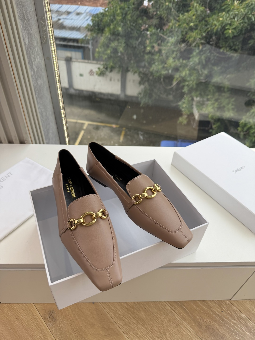 G178-1顶级品质Saint Laurent / 圣罗兰玛丽珍乐福鞋Lee金属高跟鞋YSL姐姐的美丽尤物高跟鞋 又是人