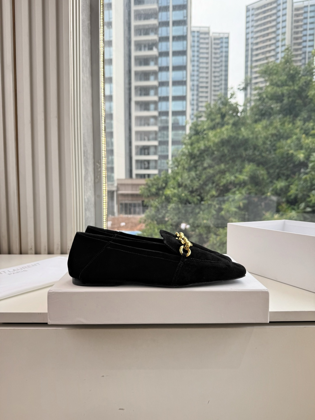 G178-1顶级品质Saint Laurent / 圣罗兰玛丽珍乐福鞋Lee金属高跟鞋YSL姐姐的美丽尤物高跟鞋 又是人