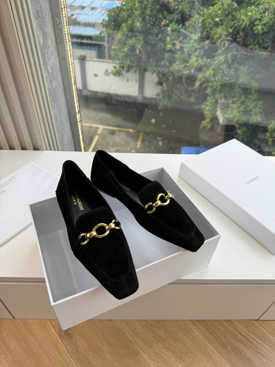 G178-1顶级品质Saint Laurent / 圣罗兰玛丽珍乐福鞋Lee金属高跟鞋YSL姐姐的美丽尤物高跟鞋 又是人