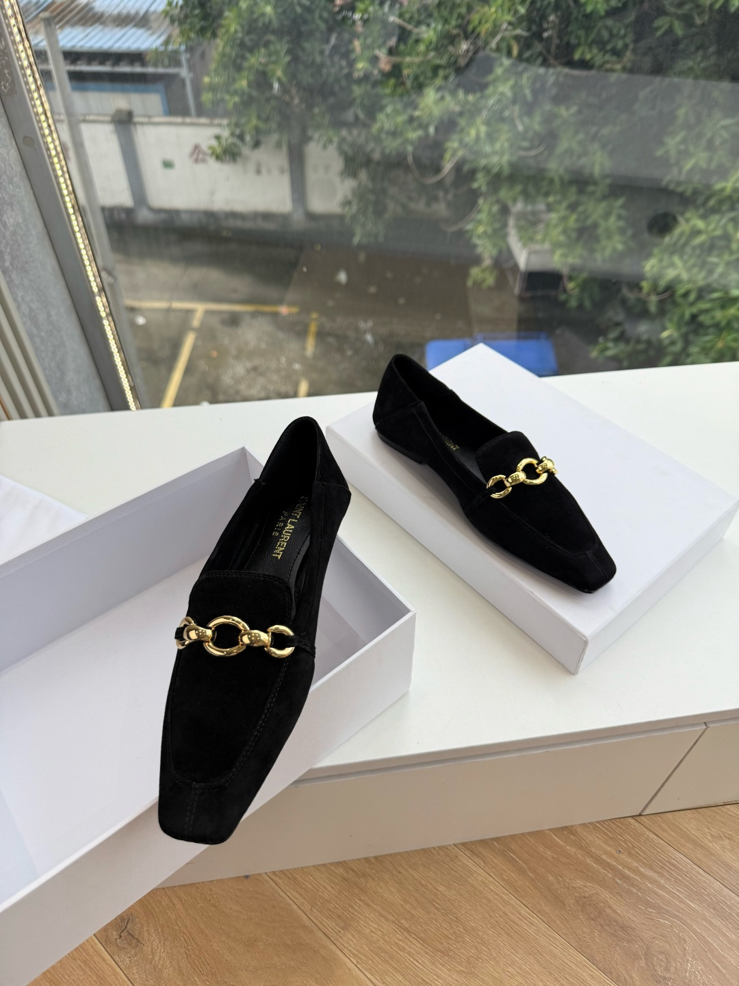 G178-1顶级品质Saint Laurent / 圣罗兰玛丽珍乐福鞋Lee金属高跟鞋YSL姐姐的美丽尤物高跟鞋 又是人