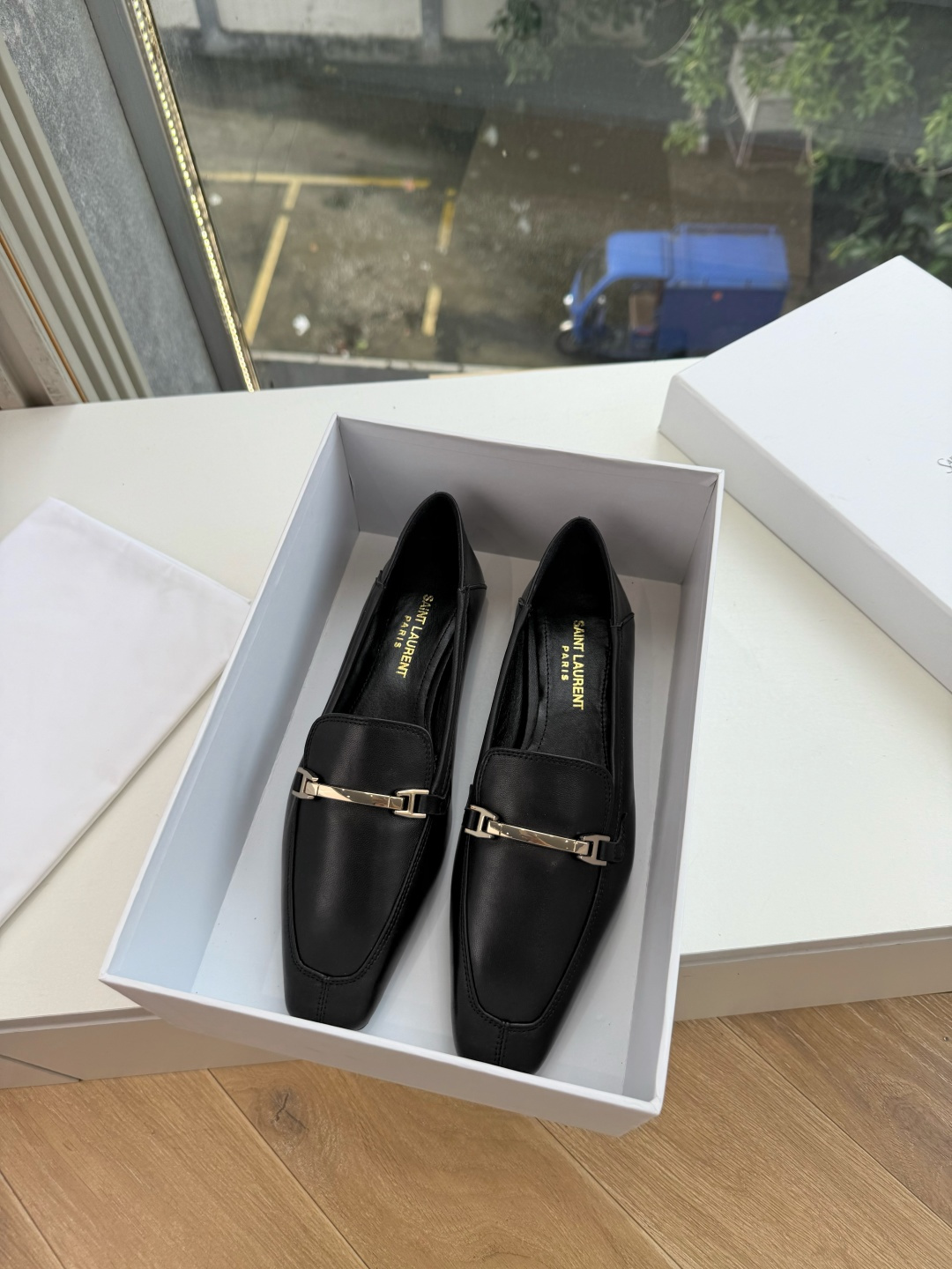 G178-1顶级品质Saint Laurent / 圣罗兰玛丽珍乐福鞋Lee金属高跟鞋YSL姐姐的美丽尤物高跟鞋 又是人