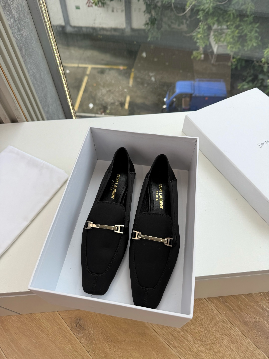 G178-1顶级品质Saint Laurent / 圣罗兰玛丽珍乐福鞋Lee金属高跟鞋YSL姐姐的美丽尤物高跟鞋 又是人