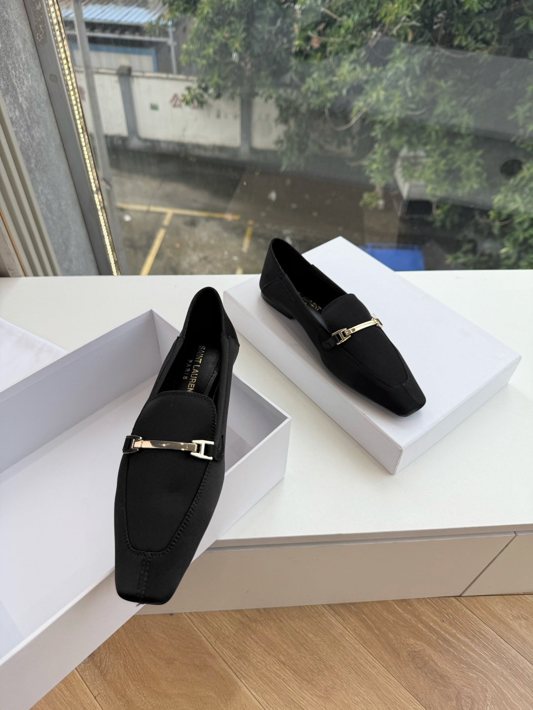 G178-1顶级品质Saint Laurent / 圣罗兰玛丽珍乐福鞋Lee金属高跟鞋YSL姐姐的美丽尤物高跟鞋 又是人