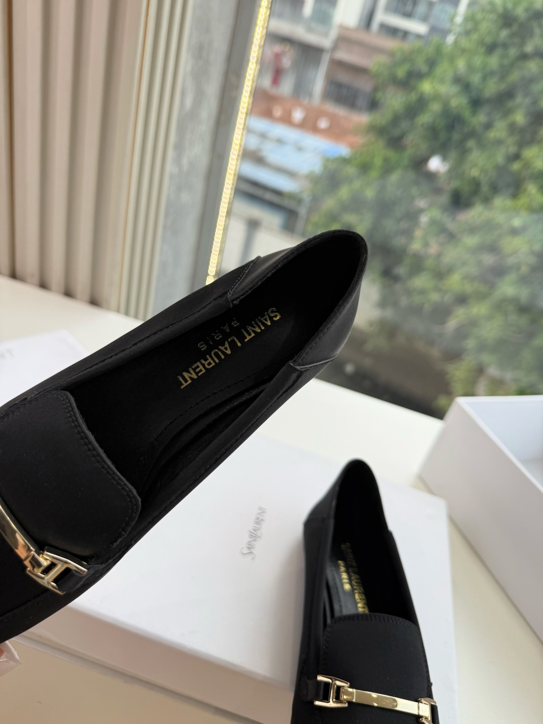 G178-1顶级品质Saint Laurent / 圣罗兰玛丽珍乐福鞋Lee金属高跟鞋YSL姐姐的美丽尤物高跟鞋 又是人