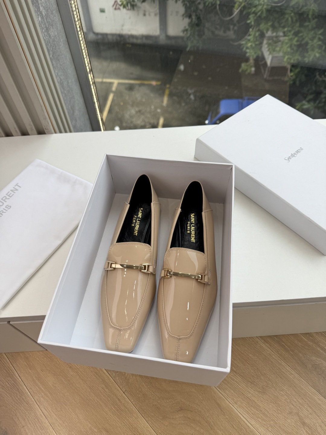 G178-1顶级品质Saint Laurent / 圣罗兰玛丽珍乐福鞋Lee金属高跟鞋YSL姐姐的美丽尤物高跟鞋 又是人