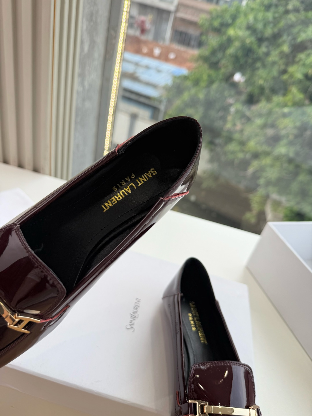 G178-1顶级品质Saint Laurent / 圣罗兰玛丽珍乐福鞋Lee金属高跟鞋YSL姐姐的美丽尤物高跟鞋 又是人