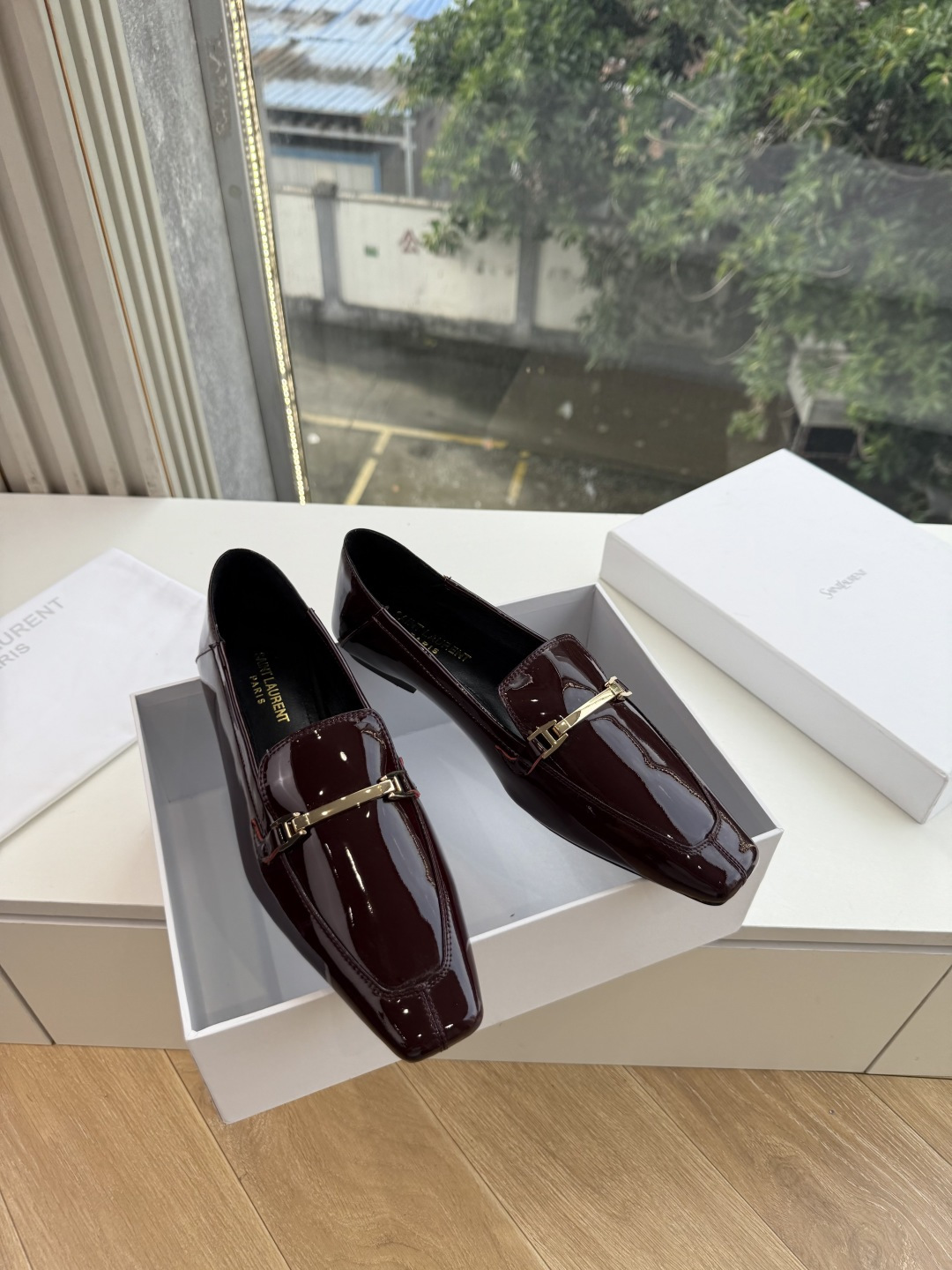 G178-1顶级品质Saint Laurent / 圣罗兰玛丽珍乐福鞋Lee金属高跟鞋YSL姐姐的美丽尤物高跟鞋 又是人