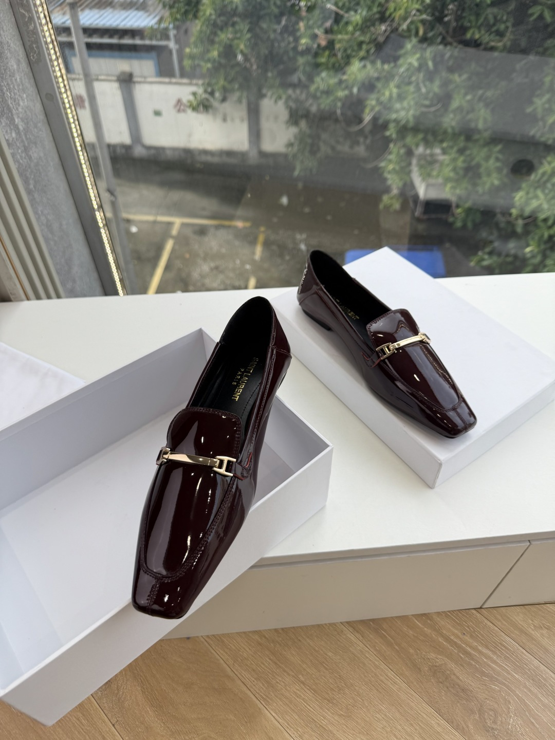 G178-1顶级品质Saint Laurent / 圣罗兰玛丽珍乐福鞋Lee金属高跟鞋YSL姐姐的美丽尤物高跟鞋 又是人