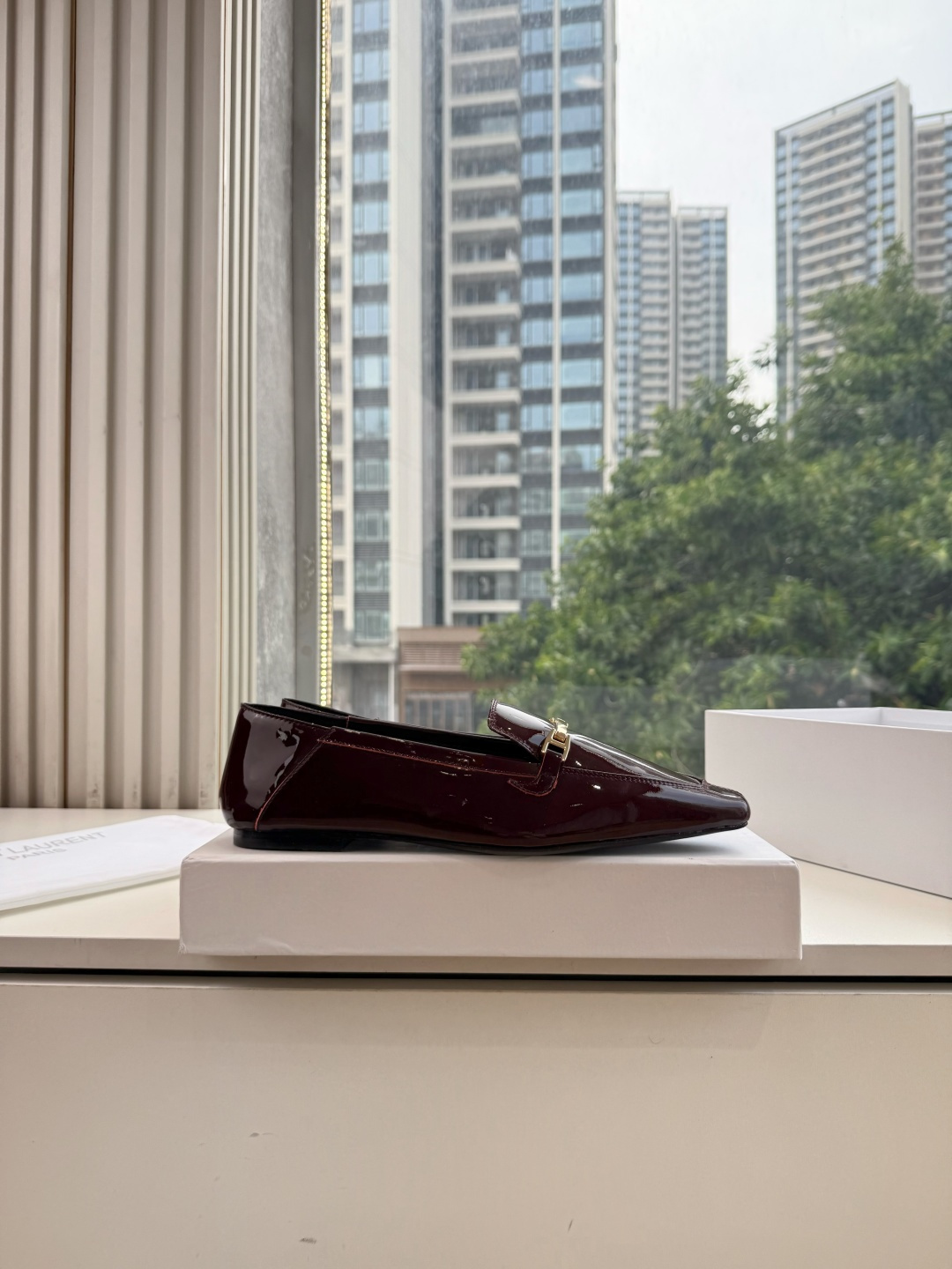 G178-1顶级品质Saint Laurent / 圣罗兰玛丽珍乐福鞋Lee金属高跟鞋YSL姐姐的美丽尤物高跟鞋 又是人