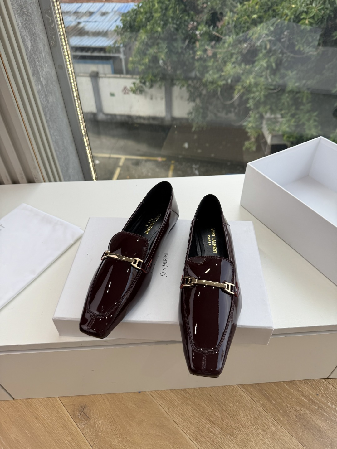 G178-1顶级品质Saint Laurent / 圣罗兰玛丽珍乐福鞋Lee金属高跟鞋YSL姐姐的美丽尤物高跟鞋 又是人