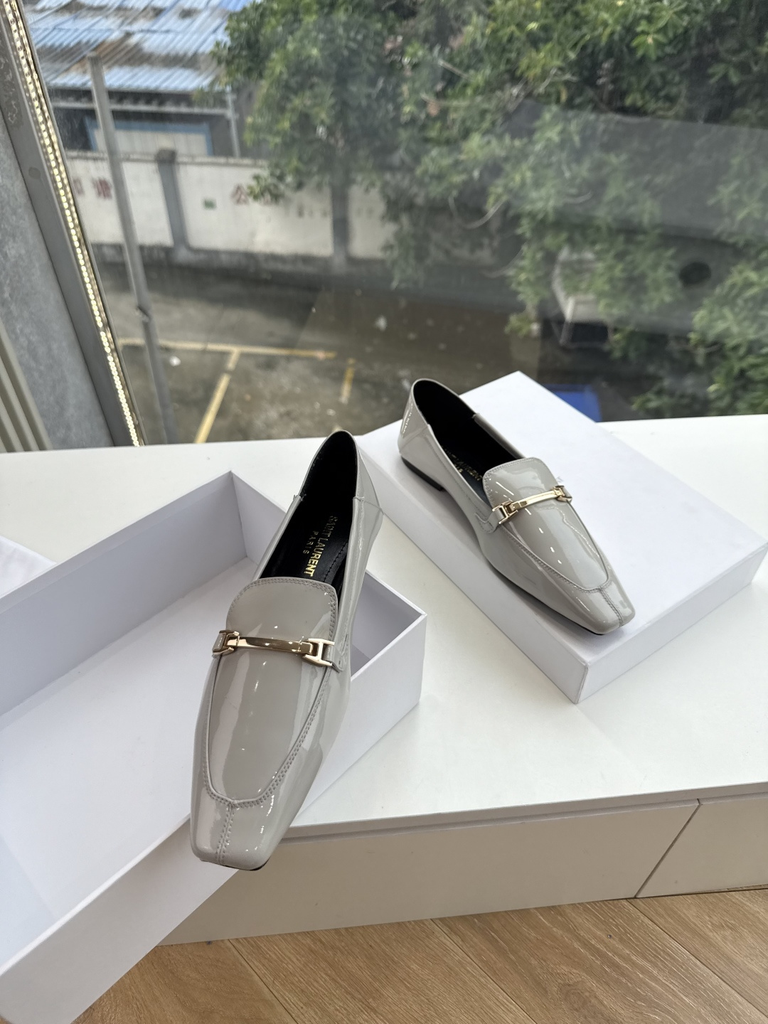 G178-1顶级品质Saint Laurent / 圣罗兰玛丽珍乐福鞋Lee金属高跟鞋YSL姐姐的美丽尤物高跟鞋 又是人