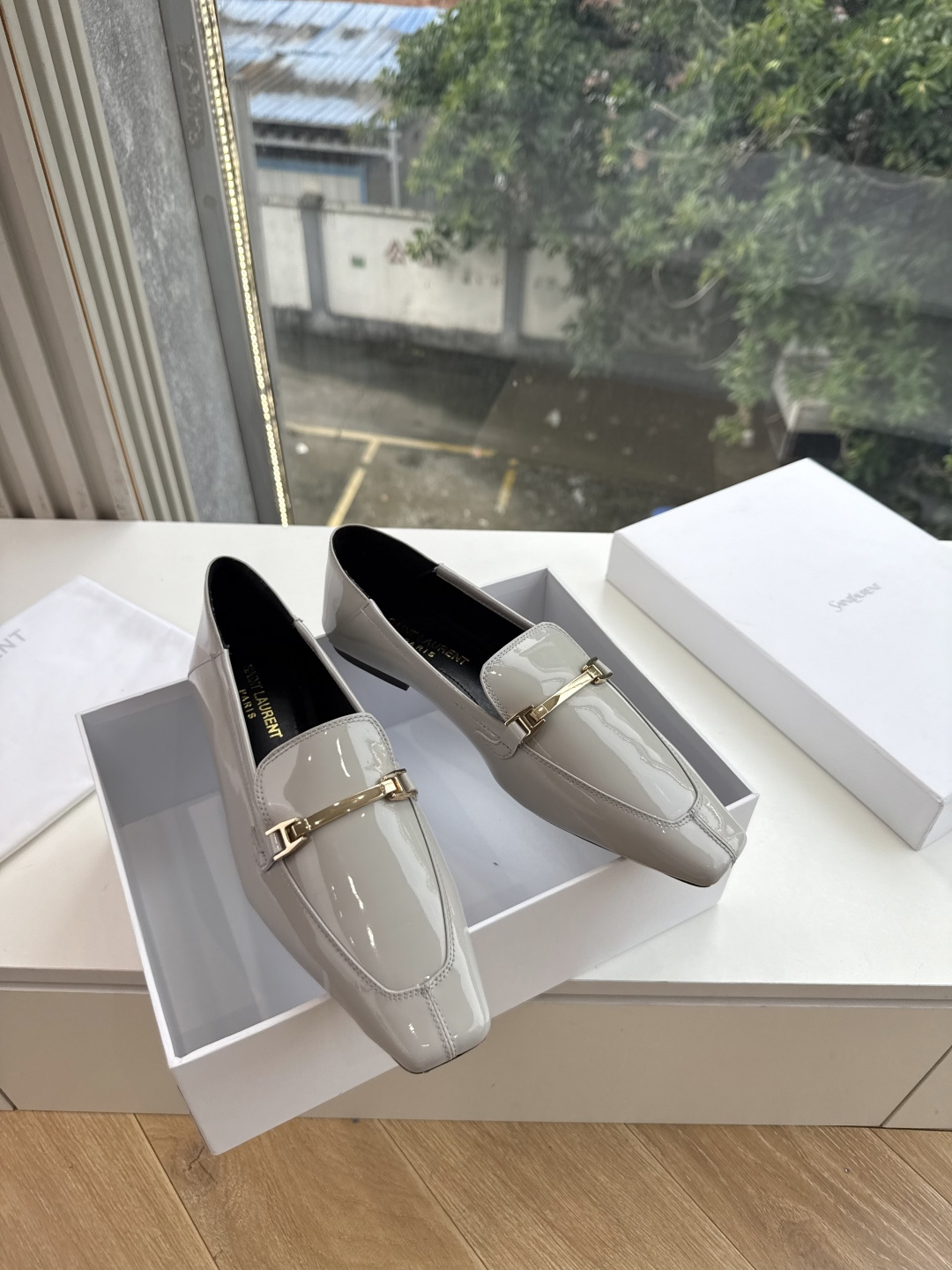 G178-1顶级品质Saint Laurent / 圣罗兰玛丽珍乐福鞋Lee金属高跟鞋YSL姐姐的美丽尤物高跟鞋 又是人