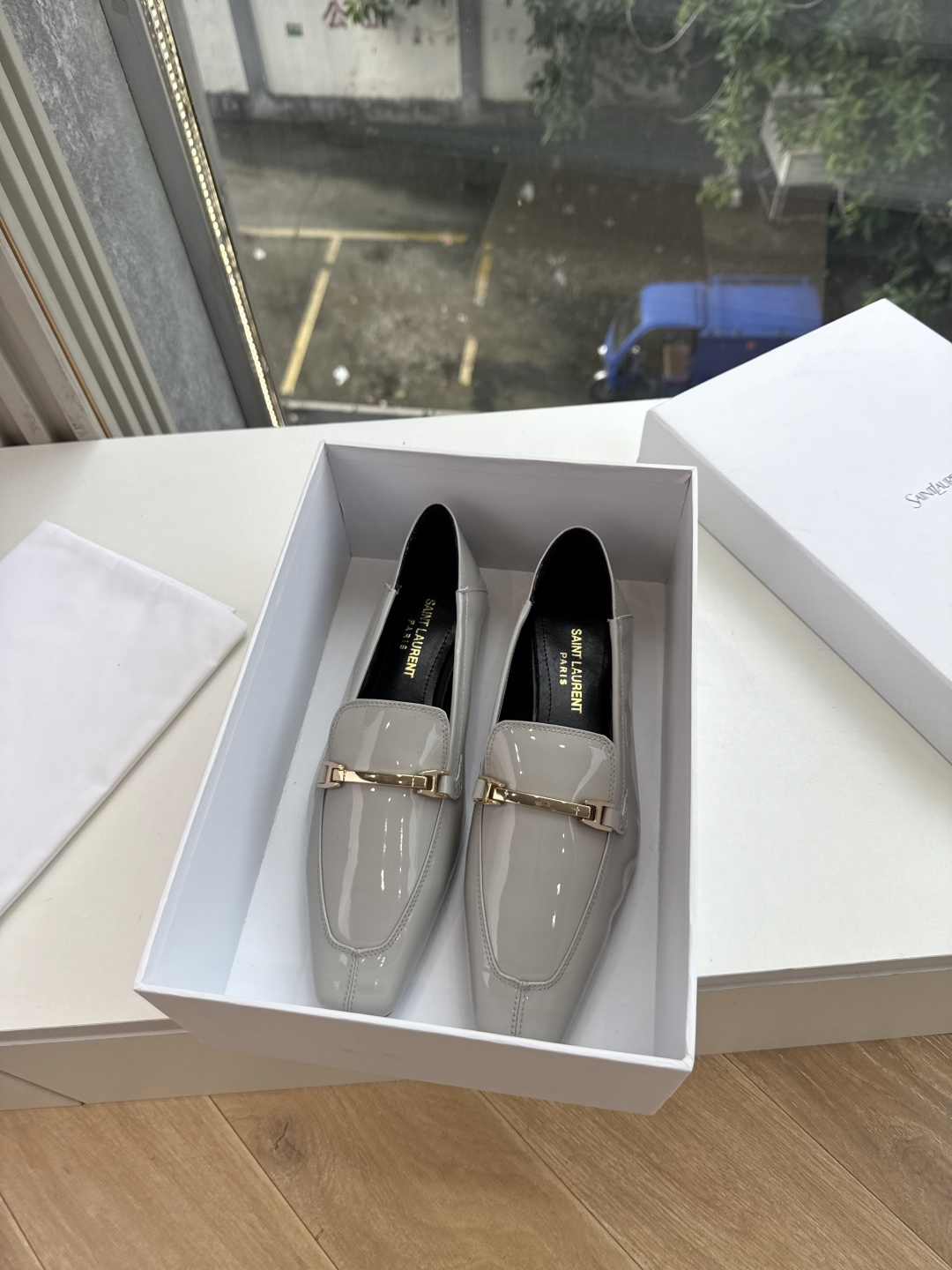 G178-1顶级品质Saint Laurent / 圣罗兰玛丽珍乐福鞋Lee金属高跟鞋YSL姐姐的美丽尤物高跟鞋 又是人