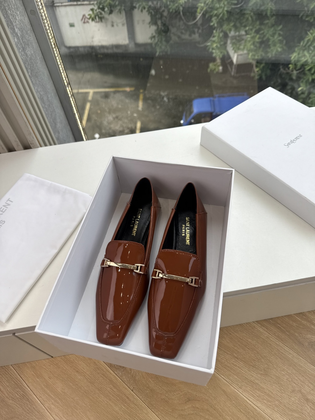 G178-1顶级品质Saint Laurent / 圣罗兰玛丽珍乐福鞋Lee金属高跟鞋YSL姐姐的美丽尤物高跟鞋 又是人