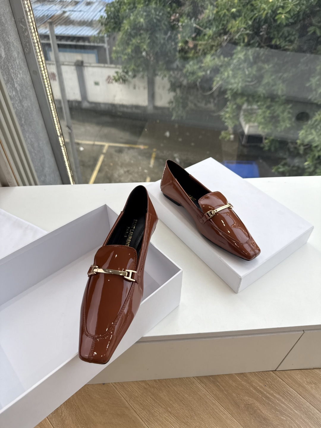 G178-1顶级品质Saint Laurent / 圣罗兰玛丽珍乐福鞋Lee金属高跟鞋YSL姐姐的美丽尤物高跟鞋 又是人