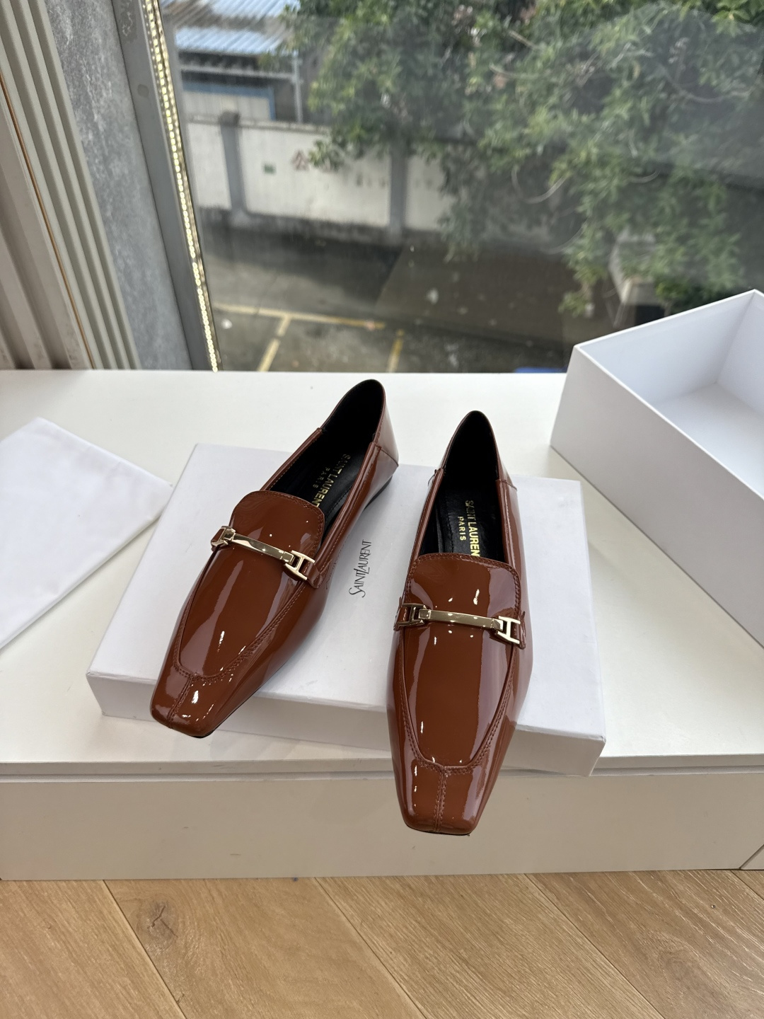 G178-1顶级品质Saint Laurent / 圣罗兰玛丽珍乐福鞋Lee金属高跟鞋YSL姐姐的美丽尤物高跟鞋 又是人