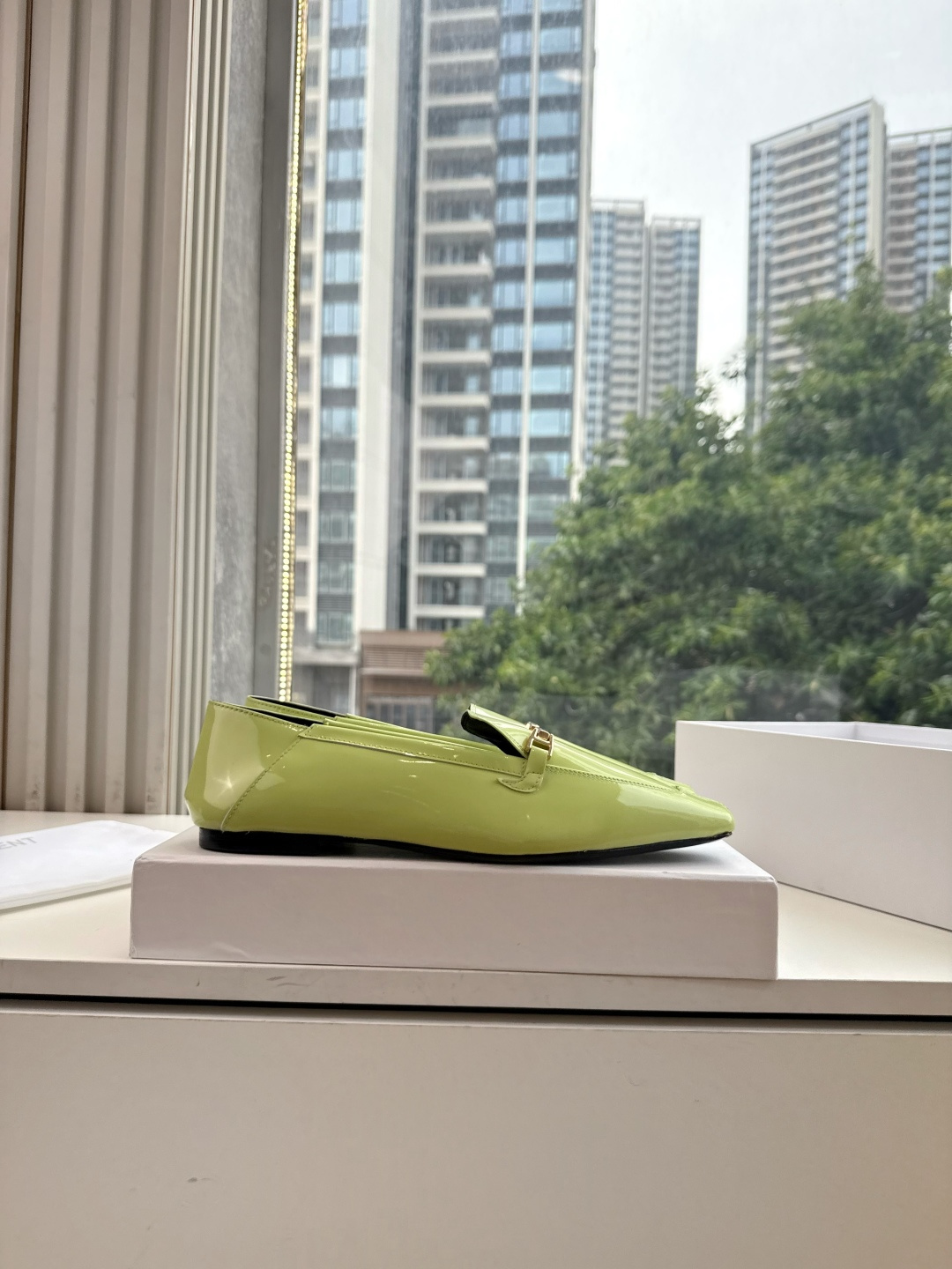 G178-1顶级品质Saint Laurent / 圣罗兰玛丽珍乐福鞋Lee金属高跟鞋YSL姐姐的美丽尤物高跟鞋 又是人