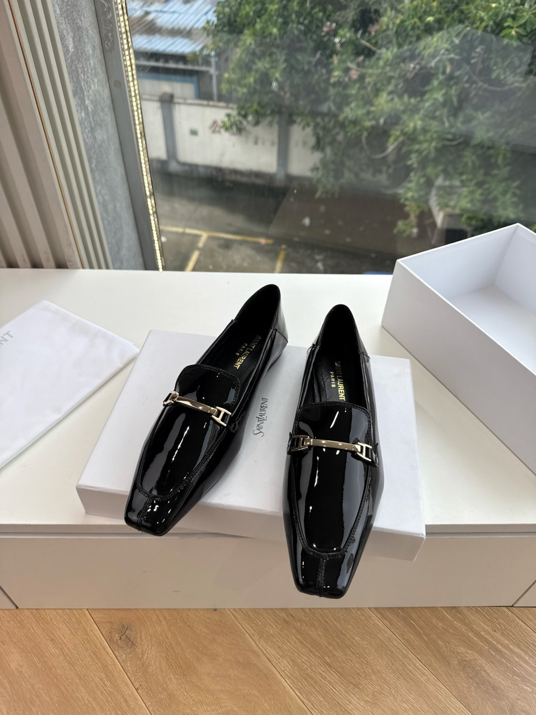 G178-1顶级品质Saint Laurent / 圣罗兰玛丽珍乐福鞋Lee金属高跟鞋YSL姐姐的美丽尤物高跟鞋 又是人